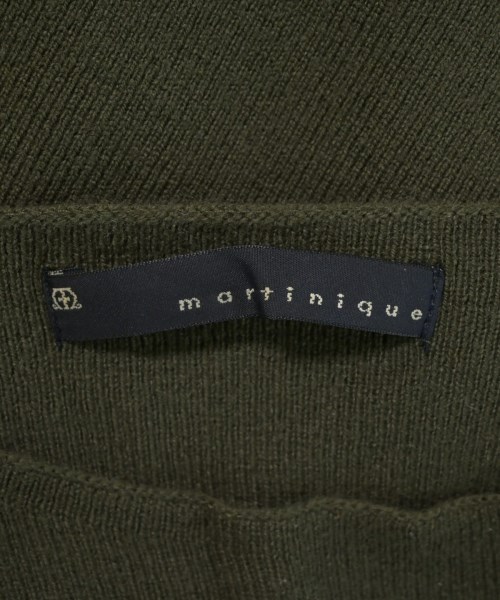 martinique（マルティニーク）ニット・セーター カーキ サイズ:F レディース/2200673646361