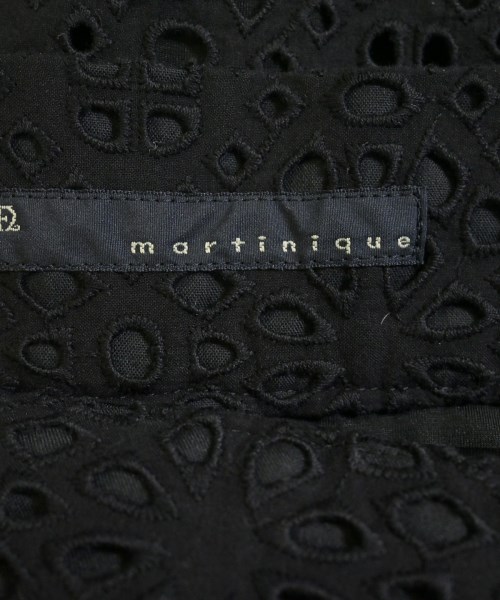 martinique（マルティニーク）ひざ丈スカート 黒 サイズ:1(S位) レディース/2200683591101