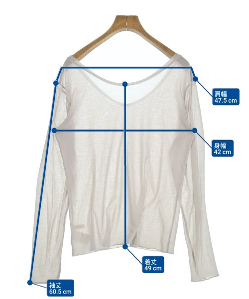 martinique（マルティニーク）Tシャツ・カットソー ベージュ サイズ:-(M位) レディース/2200689080036