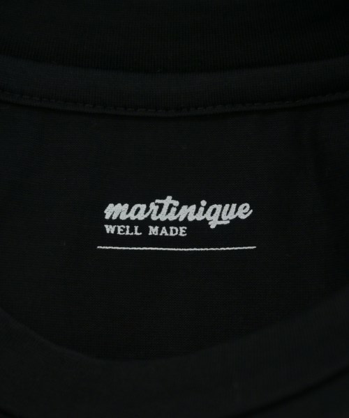 martinique（マルティニーク）Tシャツ・カットソー 黒 サイズ:1(S位) レディース/2200686402244