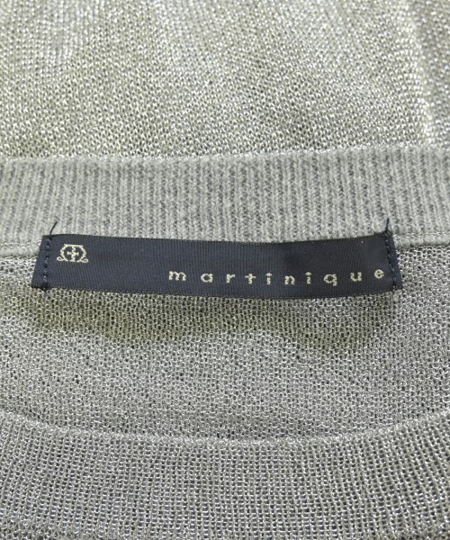 martinique（マルティニーク）ニット・セーター シルバー サイズ:F レディース/2200692042021