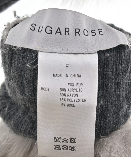 Sugar Rose（シュガーローズ）手袋 グレー サイズ:F レディース/2200703072542