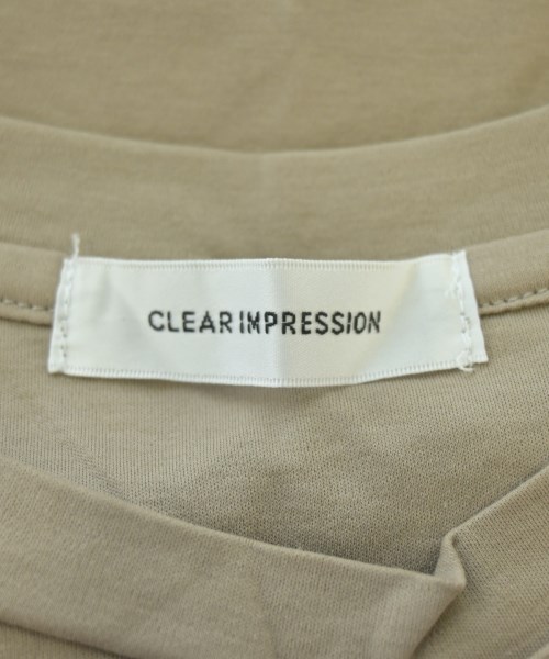 CLEAR IMPRESSION（クリアインプレッション）Tシャツ・カットソー ベージュ サイズ:2(M位) レディース/2200615650074