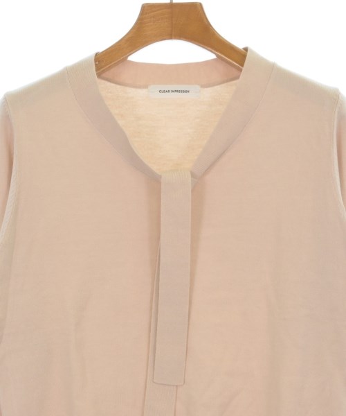 CLEAR IMPRESSION（クリアインプレッション）ニット・セーター ベージュ サイズ:2(M位) レディース/2200613154024