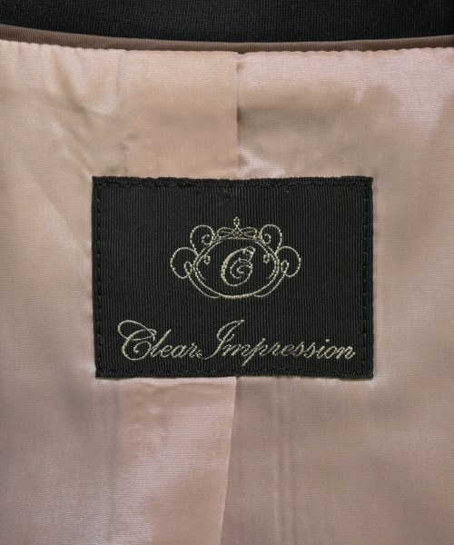 CLEAR IMPRESSION（クリアインプレッション）テーラードジャケット 黒 サイズ:3(L位) レディース/2200634638084