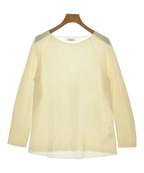 amina(アミナ)ニット・セーター 白 サイズ:44(L位)/2200670834167