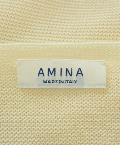 amina（アミナ）ニット・セーター 白 サイズ:44(L位) レディース/2200670834167