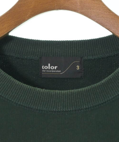 kolor（カラー）スウェット 緑 サイズ:3(L位) メンズ |【公式