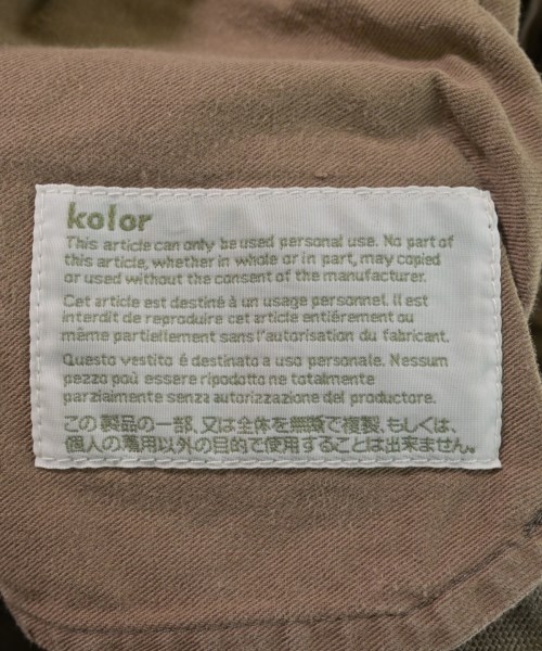 kolor（カラー）その他 茶 サイズ:1(S位) メンズ/2200455814032