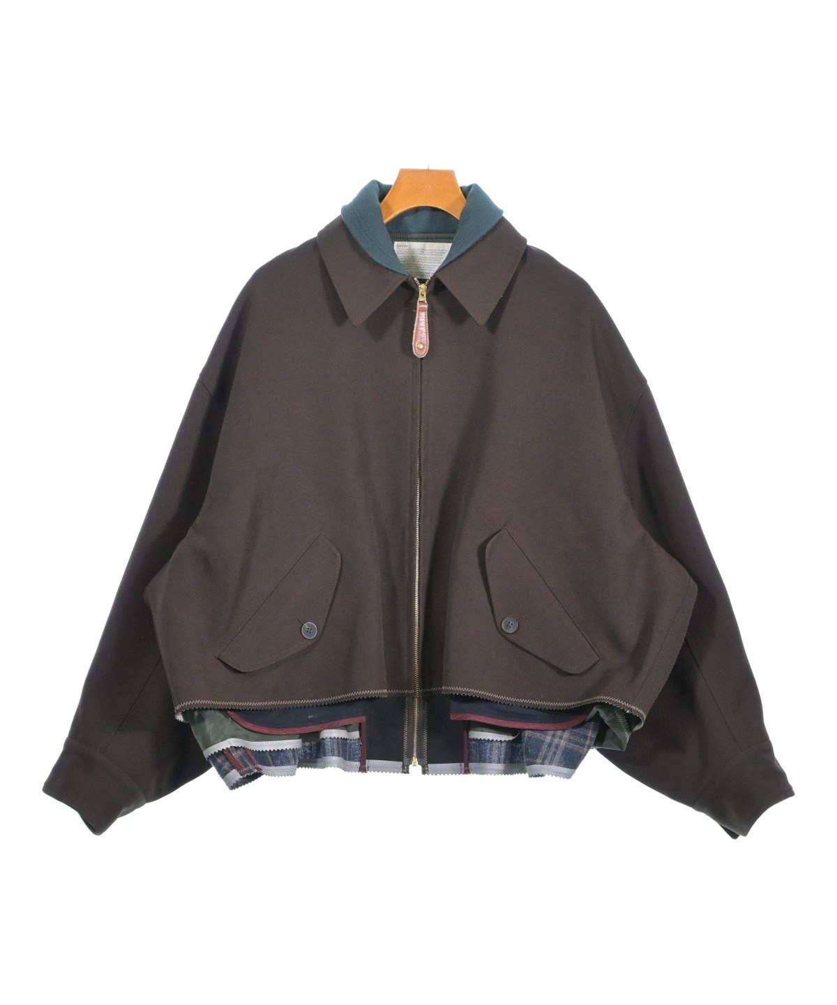 kolor（カラー）ブルゾン 茶 サイズ:1(S位) メンズ