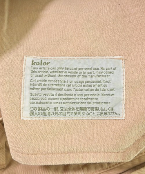 kolor（カラー）チノパン ベージュ サイズ:-(XS位) メンズ/2200556903222
