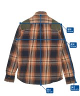 kolor（カラー）カジュアルシャツ オレンジ サイズ:2(M位) メンズ/2200634538261