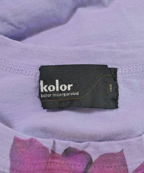 kolor（カラー）Tシャツ・カットソー 紫 サイズ:1(S位) メンズ/2200620617604
