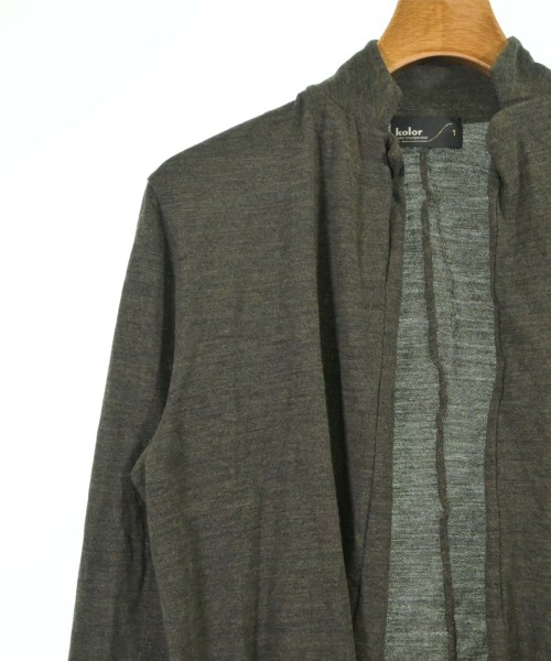 kolor（カラー）カーディガン カーキ サイズ:1(S位) メンズ/2200622356044