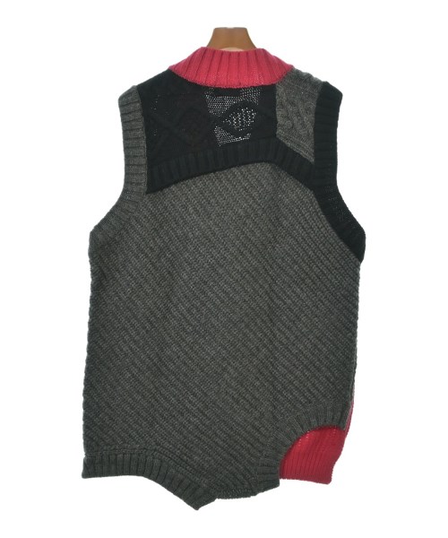 kolor（カラー）ベスト グレー サイズ:3(L位) メンズ/2200634669071