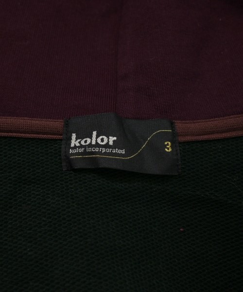 kolor（カラー）パーカー 赤 サイズ:3(L位) メンズ/2200637226042