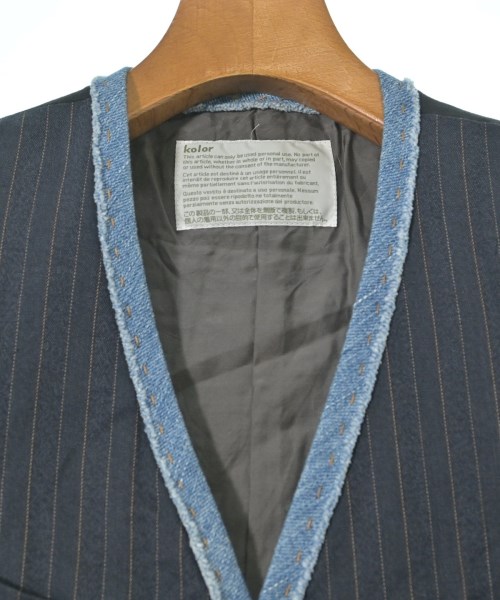 kolor（カラー）カジュアルシャツ 紺 サイズ:2(M位) メンズ/2200567529046