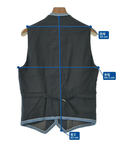 kolor（カラー）カジュアルシャツ 紺 サイズ:2(M位) メンズ/2200567529046