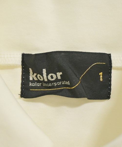 kolor（カラー）Tシャツ・カットソー 白 サイズ:1(S位) メンズ/2200594035961