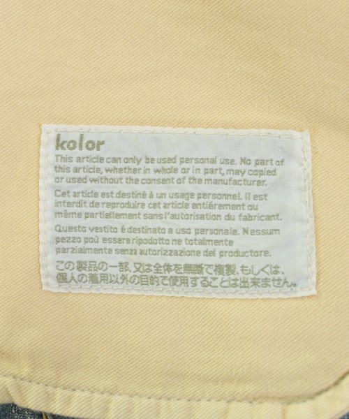 kolor（カラー）デニムパンツ 青 サイズ:-(L位) メンズ/2200637191579