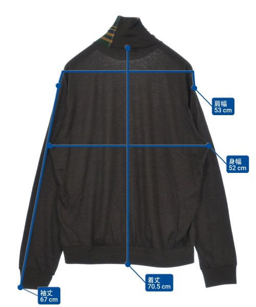 kolor（カラー）ニット・セーター 茶 サイズ:3(L位) メンズ/2200637921176