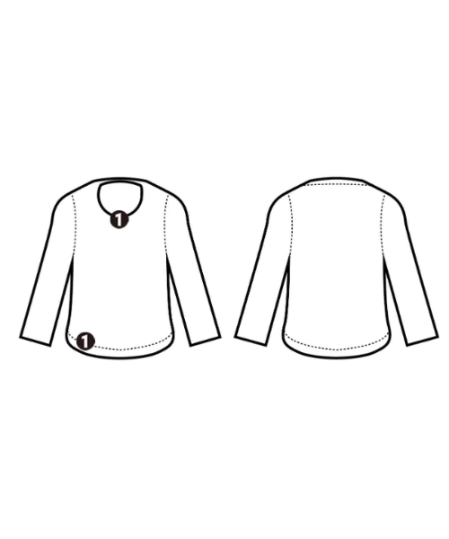 kolor（カラー）スウェット 青 サイズ:1(S位) メンズ/2200640269012