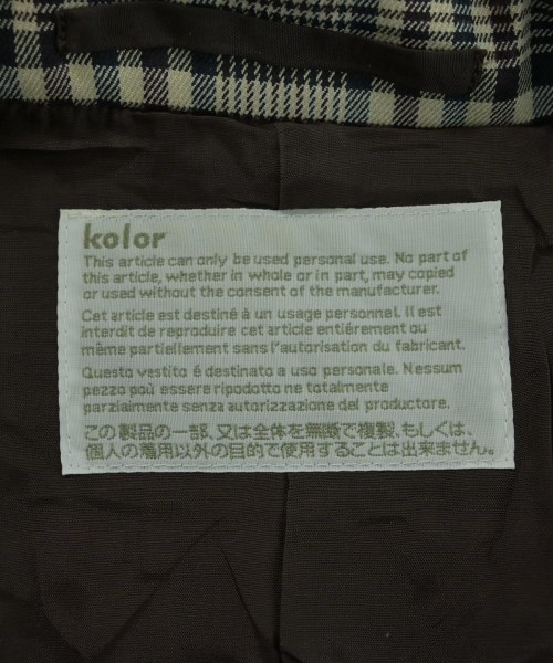 kolor（カラー）テーラードジャケット ベージュ サイズ:2(M位) メンズ/2200640669010