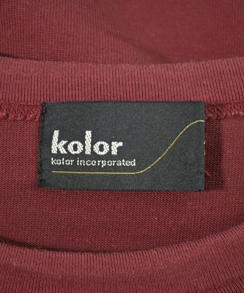 kolor（カラー）Tシャツ・カットソー 赤 サイズ:2(M位) メンズ/2200616865019