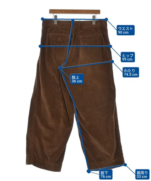 kolor（カラー）チノパン 茶 サイズ:-(L位) メンズ/2200629570030