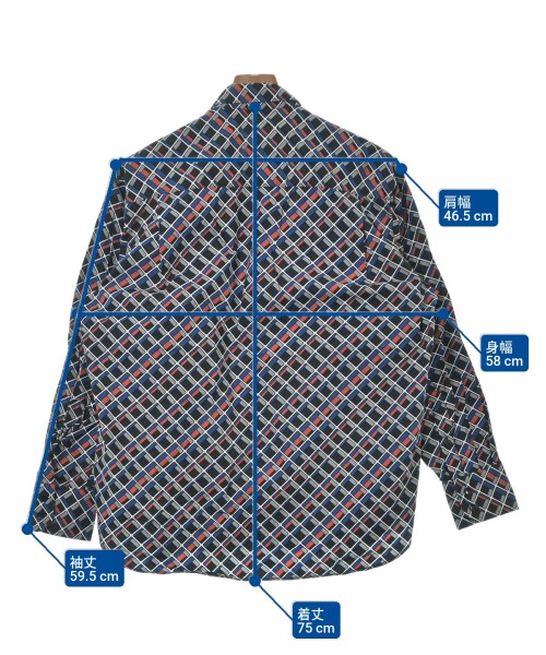 kolor（カラー）カジュアルシャツ 黒 サイズ:1(S位) メンズ/2200641675218