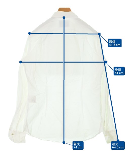 kolor（カラー）カジュアルシャツ 白 サイズ:3(L位) メンズ/2200643193109