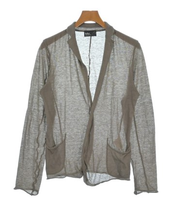 kolor カラー カーディガン メンズ 【古着】【中古】 kolor（カラー）カーディガン 茶 サイズ:1(S位) メンズ/2200631956037