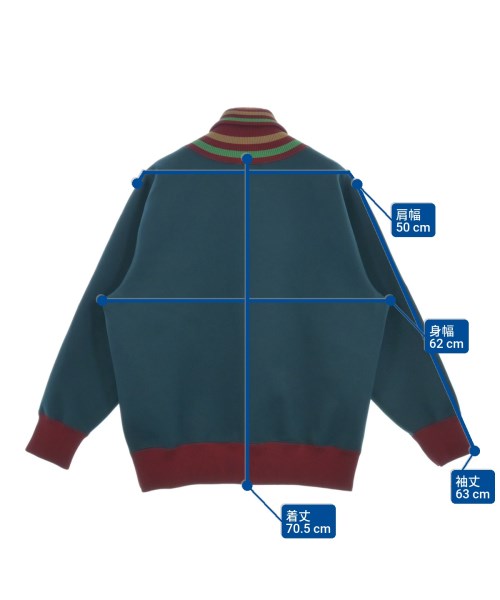 kolor（カラー）スウェット 青 サイズ:2(M位) メンズ/2200644245029