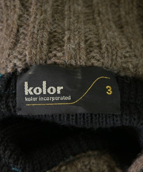 kolor（カラー）ニット・セーター 黒 サイズ:3(L位) メンズ/2200644375023