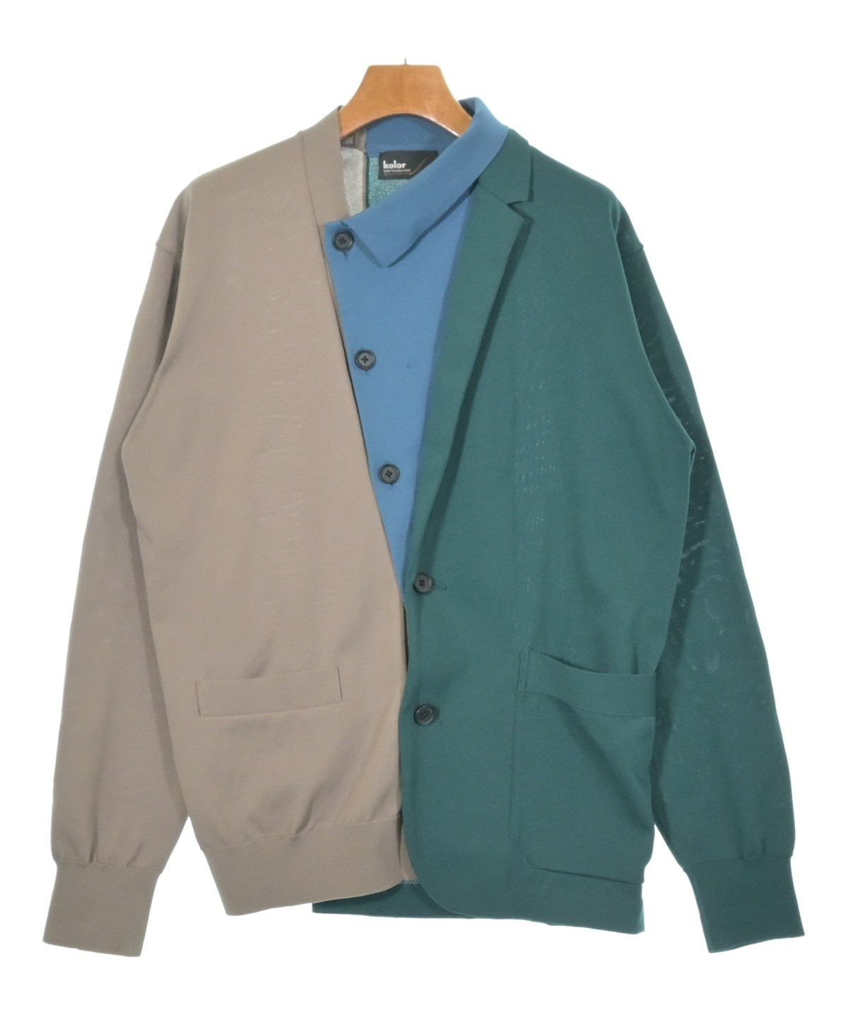 kolor（カラー）カジュアルジャケット ベージュ サイズ:1(S位) メンズ