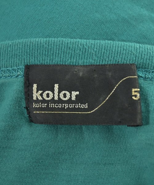 kolor（カラー）Tシャツ・カットソー 緑 サイズ:5(XXL位) メンズ/2200536513038