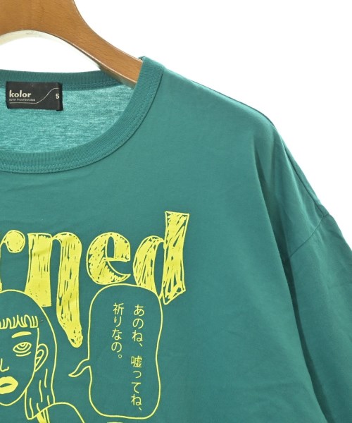 kolor（カラー）Tシャツ・カットソー 緑 サイズ:5(XXL位) メンズ/2200536513038