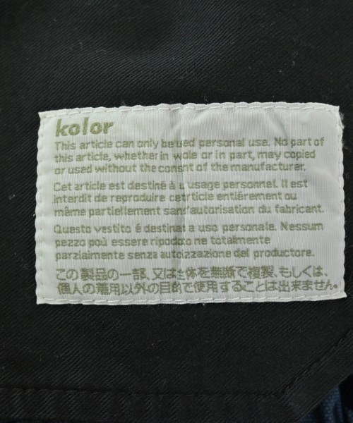 kolor（カラー）その他 紺 サイズ:1(S位) メンズ/2200535473043