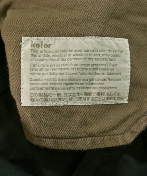 kolor（カラー）その他 緑 サイズ:2(M位) メンズ/2200620889452