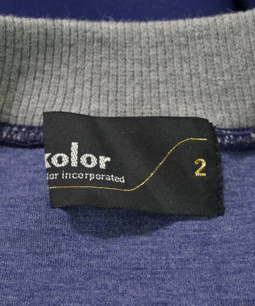 kolor（カラー）スウェット 青 サイズ:2(M位) メンズ/2200612630130