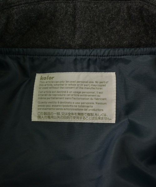 kolor（カラー）ブルゾン グレー サイズ:3(L位) メンズ/2200623700013