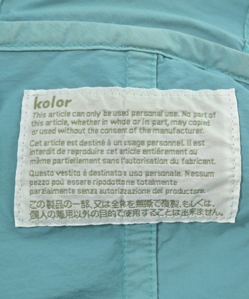 kolor（カラー）ブルゾン 青 サイズ:3(L位) メンズ/2200624201014