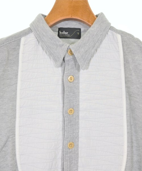 kolor（カラー）ポロシャツ グレー サイズ:1(S位) メンズ/2200612077546