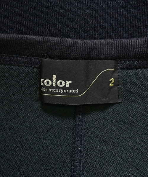 kolor（カラー）スウェット 紺 サイズ:2(M位) メンズ/2200625863013