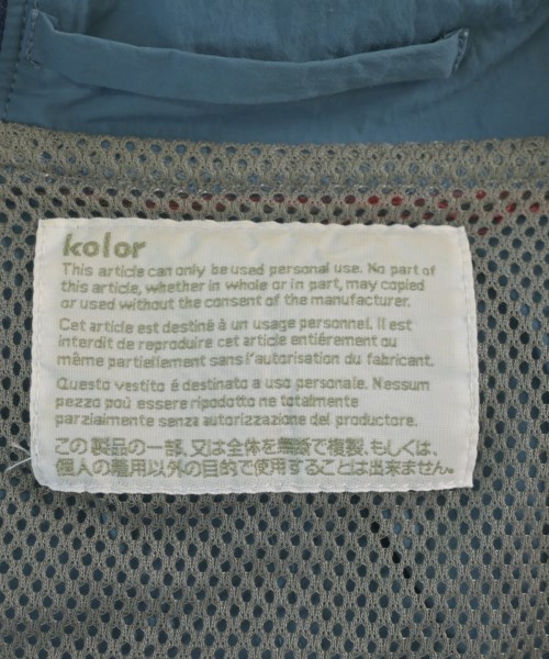 kolor（カラー）その他 青 サイズ:1(S位) メンズ/2200626998141