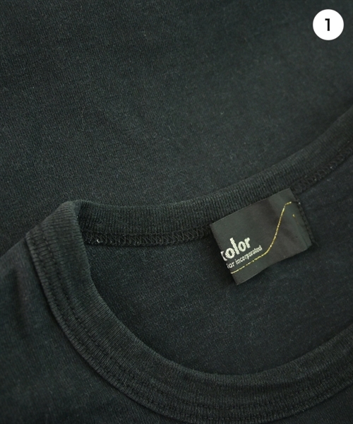 kolor（カラー）Tシャツ・カットソー 黒 サイズ:1(S位) メンズ/2200624875031