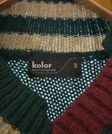 kolor（カラー）ニット・セーター 赤 サイズ:3(L位) メンズ/2200628891013