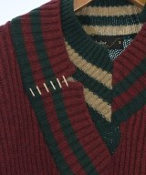 kolor（カラー）ニット・セーター 赤 サイズ:3(L位) メンズ/2200628891013