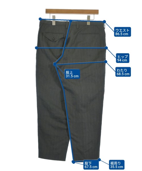 kolor（カラー）スラックス グレー サイズ:-(L位) メンズ/2200629404014