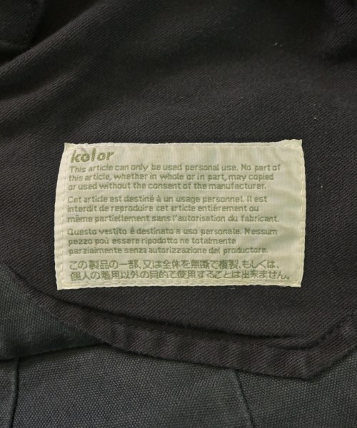 kolor（カラー）チノパン 黒 サイズ:1(S位) メンズ/2200630728079